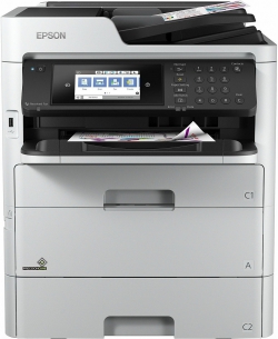 МФУ ink color A4 Epson WorkForce Pro WF-C579RDWF 34_34 ppm Fax DADF Duplex PCL USB Ethernet Wi-Fi 4 inks Pigment C11CG77401BU