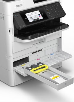 МФУ ink color A4 Epson WorkForce Pro WF-C579RDWF 34_34 ppm Fax DADF Duplex PCL USB Ethernet Wi-Fi 4 inks Pigment C11CG77401BU