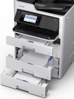 МФУ ink color A4 Epson WorkForce Pro WF-C579RDWF 34_34 ppm Fax DADF Duplex PCL USB Ethernet Wi-Fi 4 inks Pigment C11CG77401BU