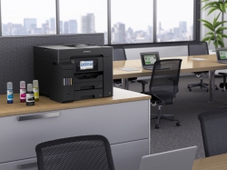 МФУ ink color A4 Epson EcoTank L6550 32_22 ppm Fax ADF Duplex USB Ethernet Wi-Fi 4 inks Pigment C11CJ30404