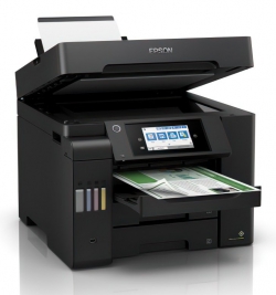 МФУ ink color A4 Epson EcoTank L6550 32_22 ppm Fax ADF Duplex USB Ethernet Wi-Fi 4 inks Pigment C11CJ30404