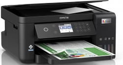 БФП ink color A4 Epson EcoTank L6260 33_20 ppm Duplex USB Ethernet Wi-Fi 4 inks Black Pigment C11CJ62404