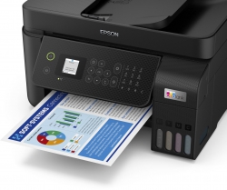 БФП ink color A4 Epson EcoTank L5290 33_15 ppm Fax ADF USB Ethernet Wi-Fi 4 inks C11CJ65407