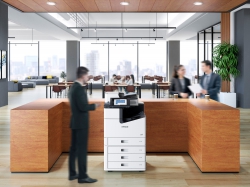 МФУ ink mono А3 Epson WorkForce Enterprise WF-M21000D4TW 100 ppm Fax DADF Duplex USB Ethernet Wi-Fi Pigment C11CJ87401BX