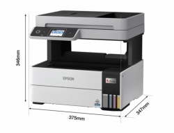 МФУ ink color A4 Epson EcoTank L6490 37_23 ppm Fax ADF Duplex USB Ethernet Wi-Fi 4 inks Pigment C11CJ88405