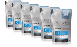 Чернила Epson для SC-B6000/B7000 Cyan (1Lx6packs) C13T773240
