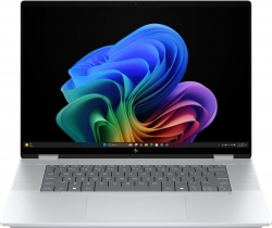 Ноутбук HP OmniBook X Flip x360 16-as0006ua 16" WUXGA IPS Touch, Intel U5-226V, 16GB, F1TB, UMA, Win11, сріблястий C3UM2EA