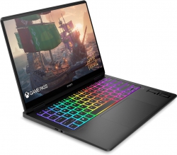 Ноутбук HP OMEN Transcend 14-fb1002ua 14" 3K OLED, Intel U9-285H, 64GB, F2TB, NVD5070-8, DOS, чорний C3UP7EA