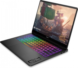 Ноутбук HP OMEN Transcend 14-fb1002ua 14" 3K OLED, Intel U9-285H, 64GB, F2TB, NVD5070-8, DOS, чорний C3UP7EA