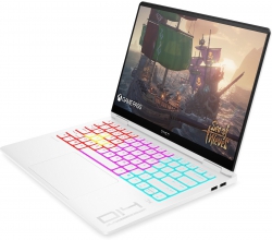 Ноутбук HP OMEN Transcend 14-fb1006ua 14" 3K OLED, Intel U7-255H, 32GB, F1TB, NVD5060-8, Win11, білий C3US3EA