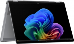 Ноутбук HP OmniBook X Flip x360 16-ar0001ua 16" WUXGA IPS Touch, AMD AI 7 350, 24GB, F1TB, UMA, Win11, сірий C3VD2EA