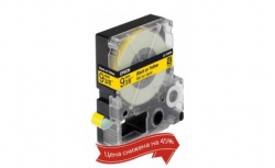 Картридж с лентой Epson LK3YBP принтеров LW-300/400/400VP/700 Pastel Blk/Yell 9mm/9m C53S653002