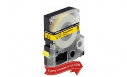 Картридж зі стрічкою Epson LK4YBW9 принтерів LW-300/400/400VP/700 Strng adh Blk/Yell 12mm/9m C53S654014