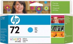 Картридж HP No.72 DJ T610/T1100/T790 cyan, 130 ml C9371A