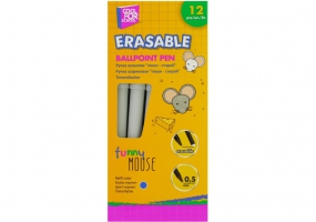 Ручка шариковая "пиши-стирай" MOUSE COOLFORSCHOOL CF11969-05