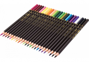Олівці кольорові професійні "Art Pro", 24 кольори, трикутні COOLFORSCHOOL CF15160