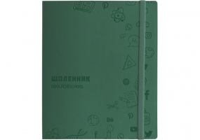 Дневник школьный, 165х210 мм, обложка - мягкая, 48 л, цвет зеленый COOLFORSCHOOL CF29936-04