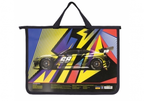 Портфель пластиковый на молнии "Racing" COOLFORSCHOOL CF30000