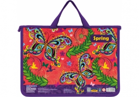 Портфель пластиковый на молнии "Beauty" COOLFORSCHOOL CF30001