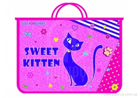 Портфель пластиковый на молнии "Beauty" COOLFORSCHOOL CF30001