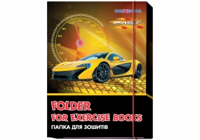Папка для зошитів "CFS", В5, на гумках, ламінований картон COOLFORSCHOOL CF32006-02