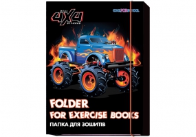 Папка для зошитів "CFS", В5, на гумках, ламінований картон COOLFORSCHOOL CF32006-02