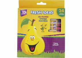 Мел масляная Fresh Ideas, 24 цвета COOLFORSCHOOL CF60709