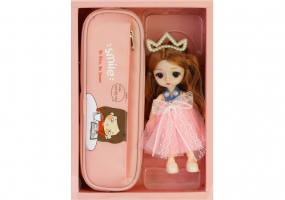 Набор: пенал и кукла COOLFORSCHOOL CF6862-blue CF6862-pink
