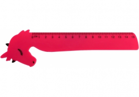 Лінійка пластикова Unicorn, 15 см COOLFORSCHOOL CF81341