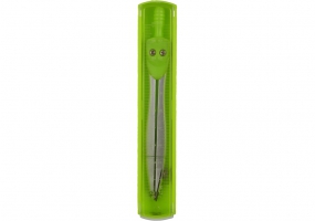Циркуль з лінійкою, Economix, зелений COOLFORSCHOOL CF81436