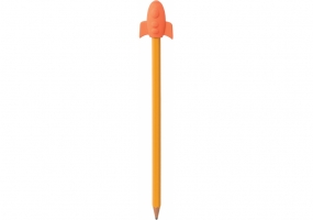 Ластик-насадка на карандаш Rocket, цвета ассорти COOLFORSCHOOL CF81763