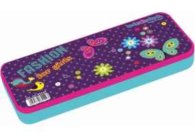 Пенал пластиковий, 2 відділення, "Fashion", 8010 COOLFORSCHOOL CF85549