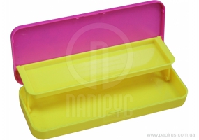 Пенал пластиковий, 2 відділення, "Fashion", 8010 COOLFORSCHOOL CF85549