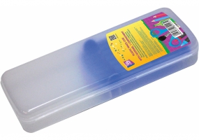 Пенал пластиковий із застібкою (темно-синій тримач), 8011 COOLFORSCHOOL CF85578