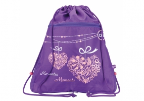 Сумка для обуви на два отделения с расширением "Romantic Moments" COOLFORSCHOOL CF85729