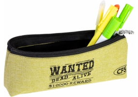Пенал на 1 отделение Wanted COOLFORSCHOOL CF85944-03