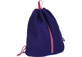 Сумка для обуви с карманом на молнии, фиолетовая COOLFORSCHOOL CF86400