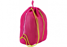 Сумка для взуття з кишенею на блискавці, рожева COOLFORSCHOOL CF86403