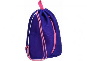 Сумка для взуття з кишенею на блискавці, синя COOLFORSCHOOL CF86406