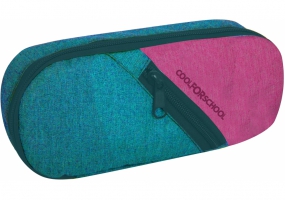 Пенал м'який "Style", бірюзовий, овальний COOLFORSCHOOL CF86624