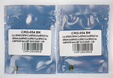 Чіп для картриджа Canon 054 для mf642 1.5k Black CHIP-CAN-054-B