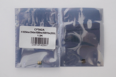 Чіп для картриджа cf542a для HP m254 Yellow 1.3k CHIP-HP-M254-Y