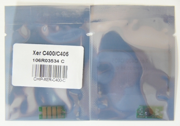 Чіп для картриджа 106r03534 для Xerox vl c400/c405 Cyan 8k CHIP-XER-C400-C