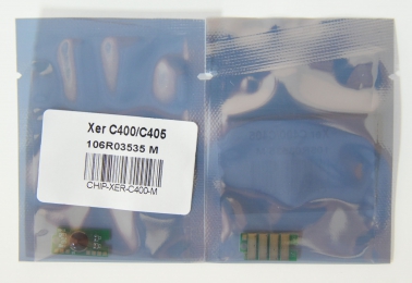 Чіп для картриджа 106r03535 для Xerox vl c400/c405 Magenta 8k CHIP-XER-C400-M