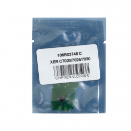 Чип xer versalink c7020, 106r03748  16,5k, голубой eEverprint (chip-xer-vlc7020-c) CHIP-XER-VLC7020-C