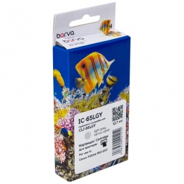 Картридж сумісний Canon CLI-65LGY (4222C001) 140 арк, світло сірий Barva (IC-65LGY) CI-BAR-CAN-CLI-65-LG