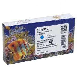 Картридж сумісний HP 938 (4S6X5PE) 800 арк, блакитний Barva (IC-938C) CI-BAR-HP-4S6X5PE-C