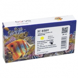 Картридж совместимый HP 938 (4S6X7PE) 800 стр, желтый Barva (IC-938Y) CI-BAR-HP-4S6X7PE-Y