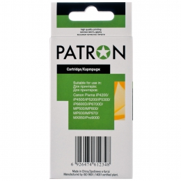 Картридж сумісний Canon cli-8bk (0620b024) 13 мл, чорний Patron (pn-8bk) CI-CAN-CLI-8-B1-PN