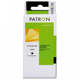Картридж сумісний Canon cli-471bk xl (0346c001) 10.8 мл, чорний Patron (pn-471xl-bk) CI-CAN-CLI471XLBK-PN